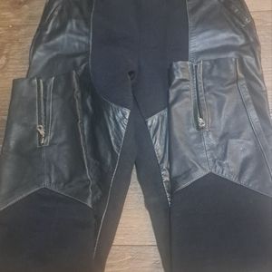 Genuine Harley Davidson Women's Motorcycle Riding Leather Pants